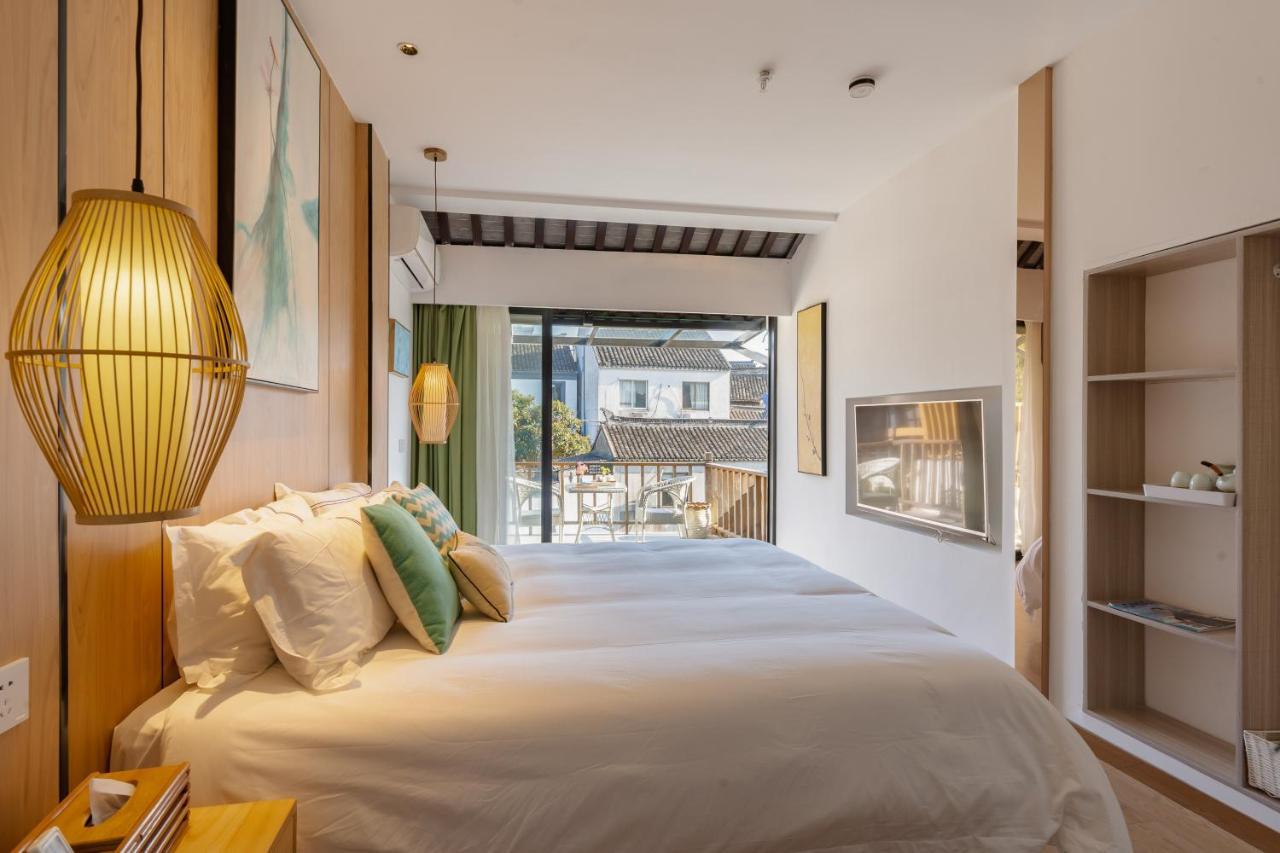 Tongli Slowlife River View Inn Сучжоу Екстер'єр фото
