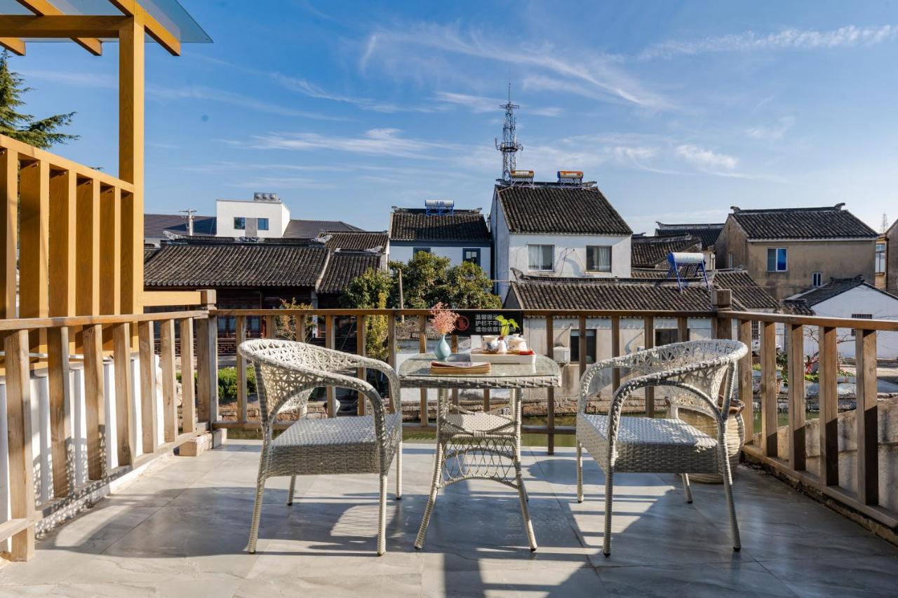 Tongli Slowlife River View Inn Сучжоу Екстер'єр фото