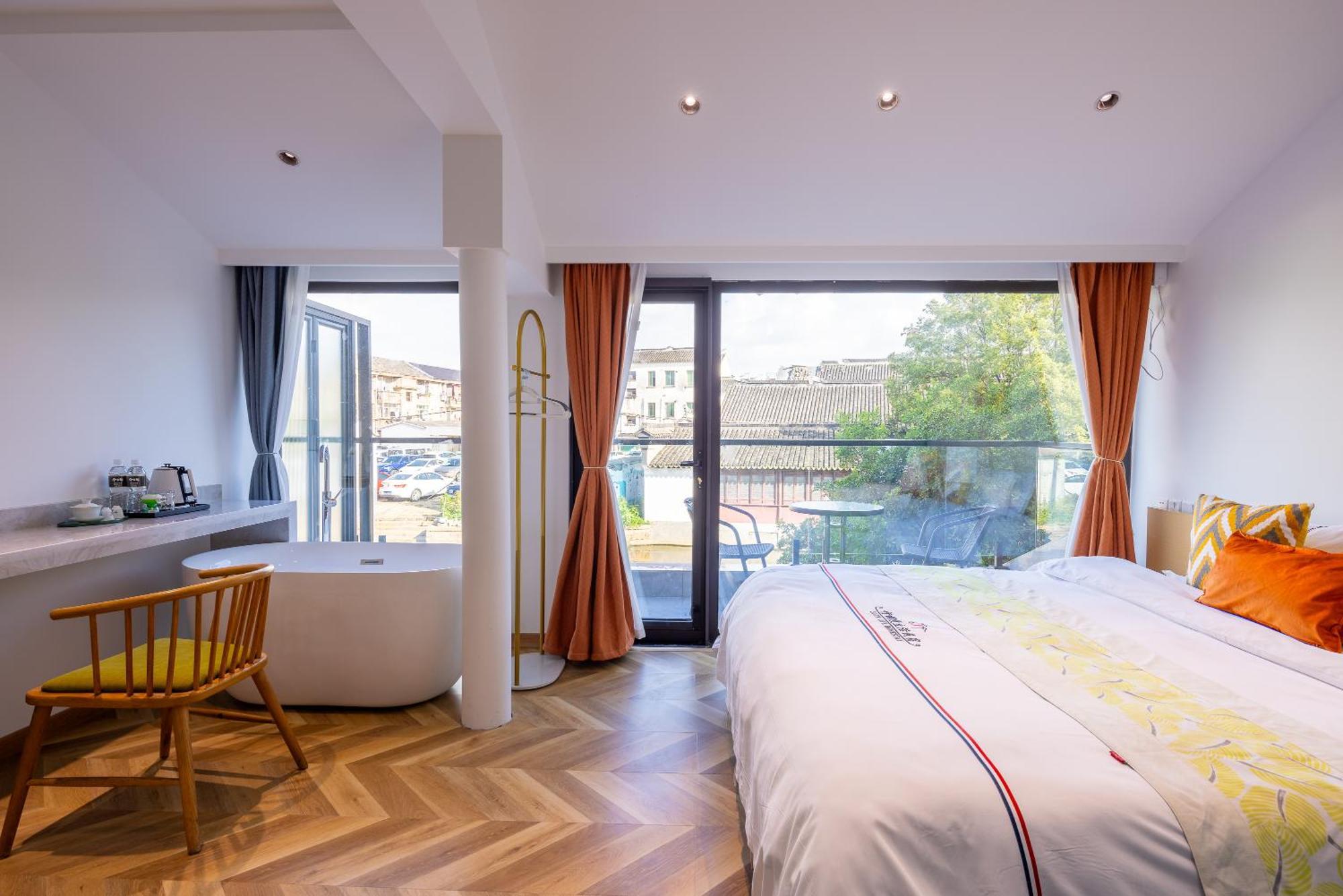 Tongli Slowlife River View Inn Сучжоу Екстер'єр фото