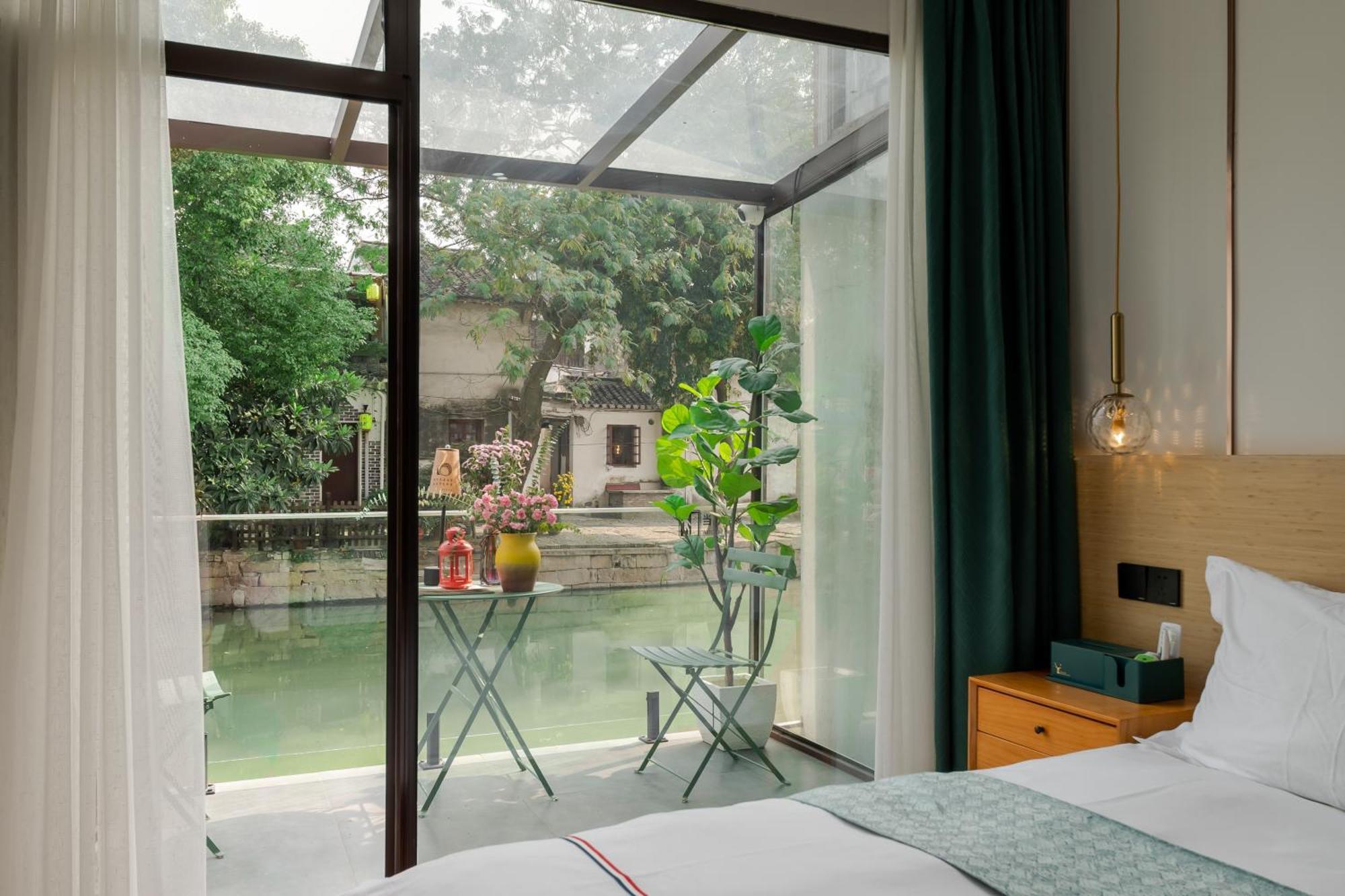 Tongli Slowlife River View Inn Сучжоу Екстер'єр фото
