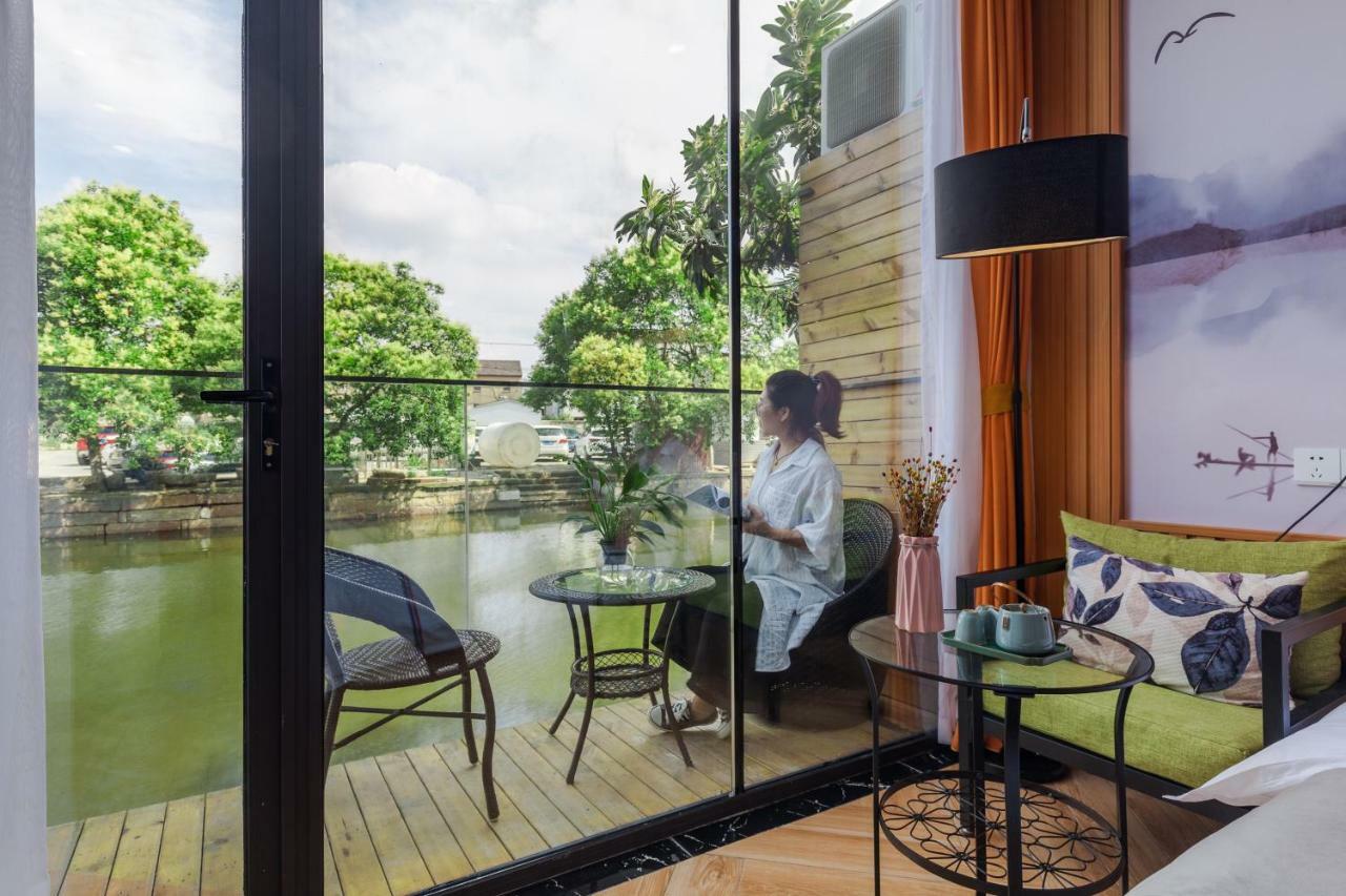 Tongli Slowlife River View Inn Сучжоу Екстер'єр фото